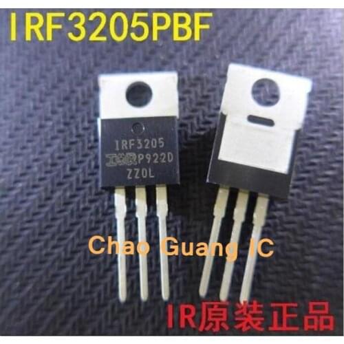 10-50 PCS/lote IRF3205 IRF3205PBF 3205 F3205 TO-220 Original New