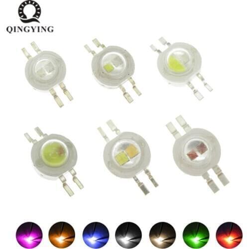 2*3W Bicolor Led Yellow White/Yellow Red/UV White/Red White/White Warm/ All Color Can Custom Produce for DIY Led Light