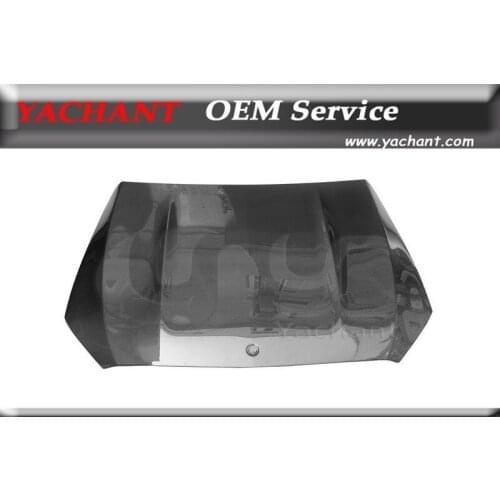 Car-Styling Auto Accessories Carbon Fiber Front Hood Fit For 2015-2016 W205 C63 OEM Style Hood Bonnet