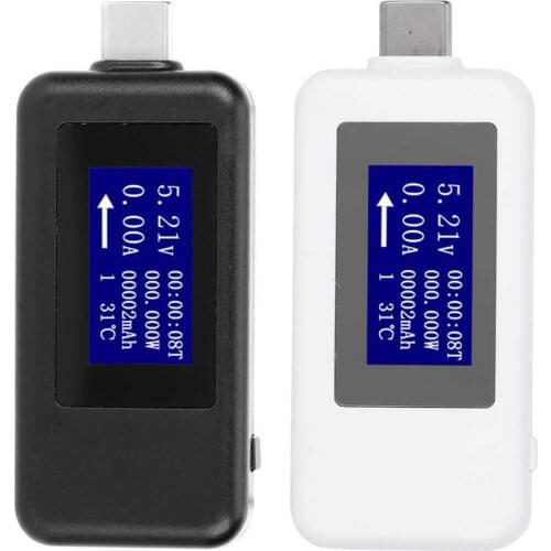 Digital Voltmeter Type-C USB Tester Multifunctional Bidirectional Current Voltage DC Digital Voltmeter