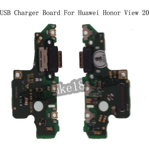 For Huawei Honor View 20 USB Plug Charger Board Microphone Module Cable Connector For Huawei V20 replacement Phone Parts kit