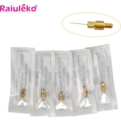Hot Beauty Copper Needle Micro Removal Pen Fine Needles Spot Skin Tag Mole Freckle Laser Plasma Point Tattoo Pen Machine Needles