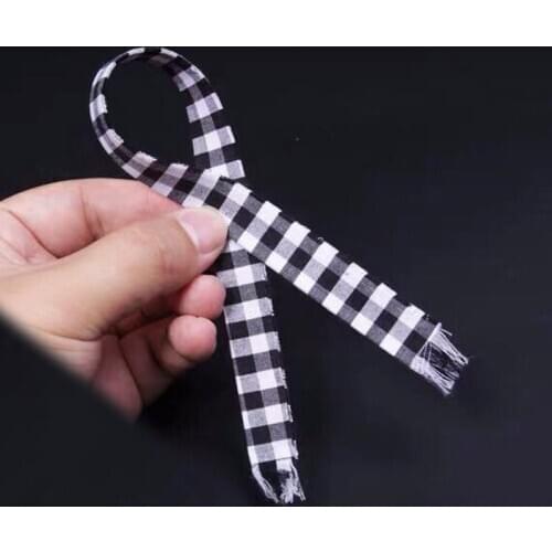 1/6 scale fashion lattice scarf clothing accessories toys for 12in action figure collection