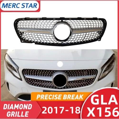 Unbadged Diamond Grid, suitable for the new GLA X156 Radiator Mesh Racing Grid GLA200 GLA250 GLA45 2008-18