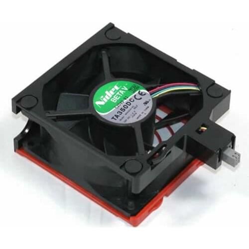 Nidec TA350DC M35556-35 DC 12V 1A For PowerEdge 1900 2900 C915 Square Fan 4 line Server Cooling Fan