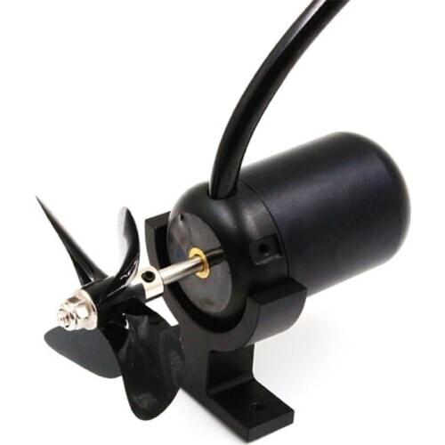 100m Underwater Azimuth Thruster 1.5KGF Thrust 24V ROV RC Radio Control Boat Robot Submarine POD BLDC Motor Direct Drive