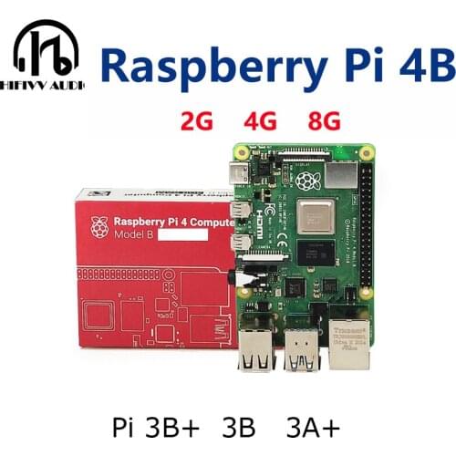 Raspberry Pi 4B 2G 4G 8G with WiFi&Bluetooth ABS Case CPU Raspberry Pi 3B+ 3B 3A