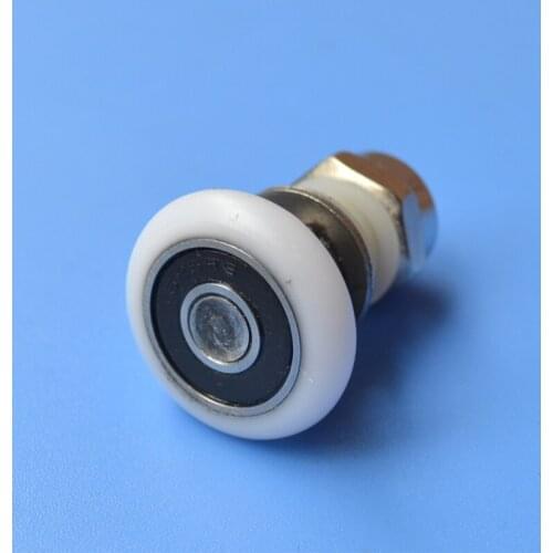 Free shipping 25mm eccentric wheel Shower room pulley bathroom shower sliding glass door roller household repari hardware part
