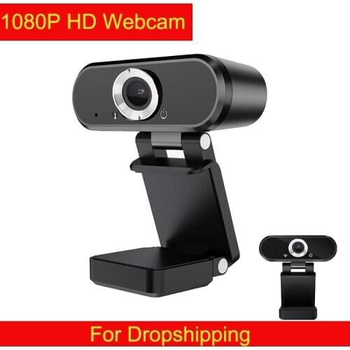 1080P Webcam Full HD Auto Focus 60fps Webcamera With Mic for Live Broadcast Video Calling Conference Work Infrared USB web cam