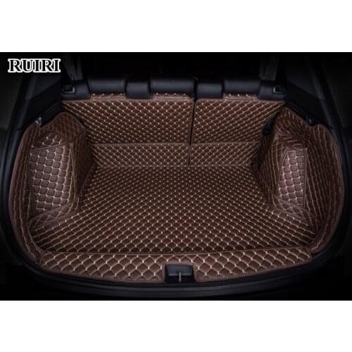 High quality! Full set car trunk mats for Honda Vezel 2019-2015 durable cargo liner boot carpets for Vezel 2016,Free shipping