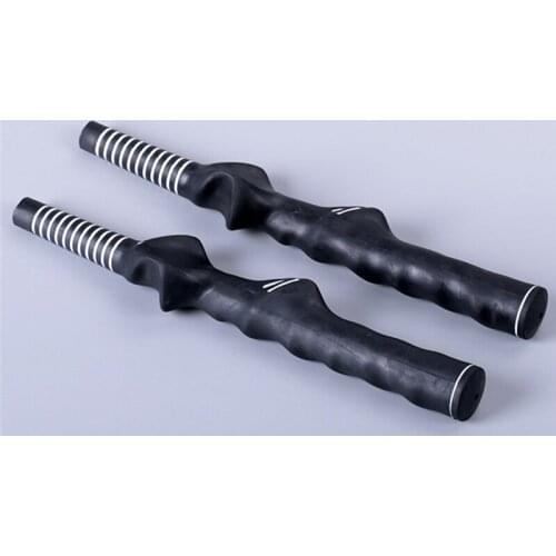 High Quality Durable Rubber Golf Hand Shape Handle Golf Practice Pole Grip Swing Training Grip Outdoor