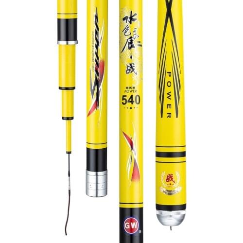 High Carbon Crucian Carp Fishing Rod Hand Pole Super Light 28 Tune Fish Pole 3.6-8.1m Vara De Pesca Fish Pole Canne a Peche