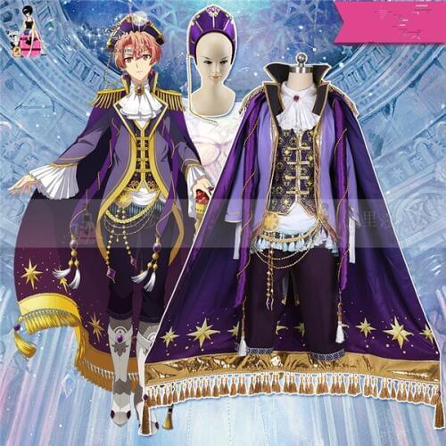 Japanese Anime IDOLiSH7 Cruiser Observer Izumi Mitsuki Cosplay Costume Gorgrous Gothic Uniform Custom Size Free Shipping