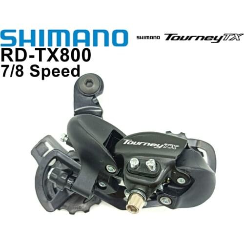 Shimano Tourney TX TX800 Rear Derailleur 7/8 Speed RD TX800 Mountain Bike Bicycle RD-TX800-SGS 21/24 Speed Rear Derailleur