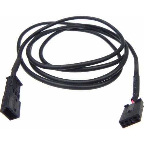 1pcs High Qualty Car Aux USB Switch Input Socket Wire Cable 3-pin For BMW BM54 E39 E46 E53 X5