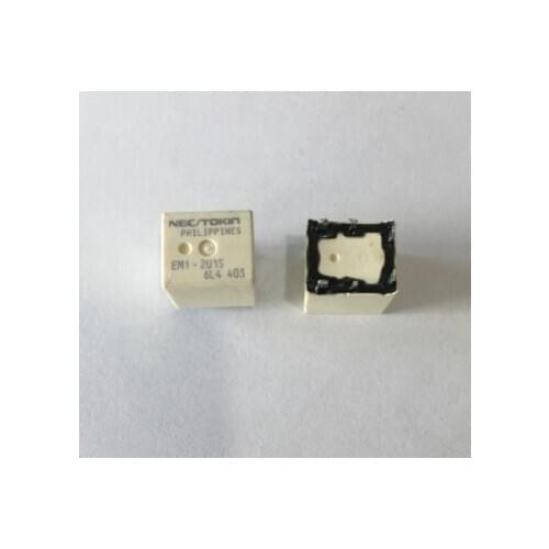 2pcs original car automotive Double normally open relay EM1-2U1S 12V