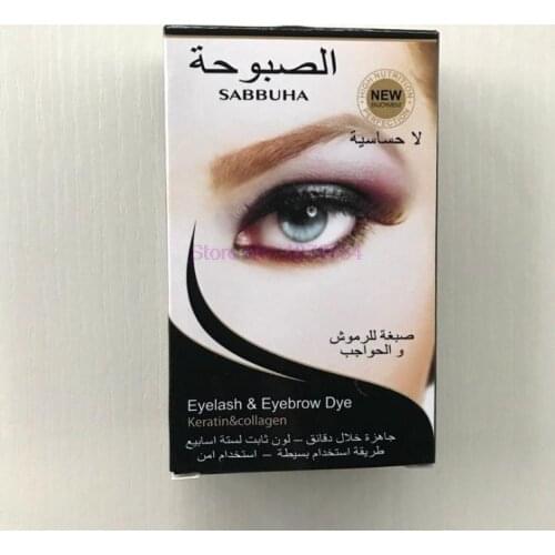 240sets Eyelash Eyebrow Dye Tint Gel Eye Brow Mascara Cream Brush Kit Waterproof Permanent Mascara Brow Lashes hot