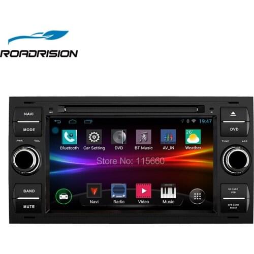 RoadRision Android 8.1 Car DVD Player For FORD Focus Mondeo S C max Fiesta Galaxy Transit Silver/Black Auto Radio GPS Navigation