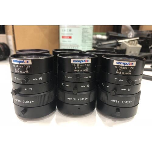 USED secondhand computar C-Mount 12-36mm Varifocal Lens original