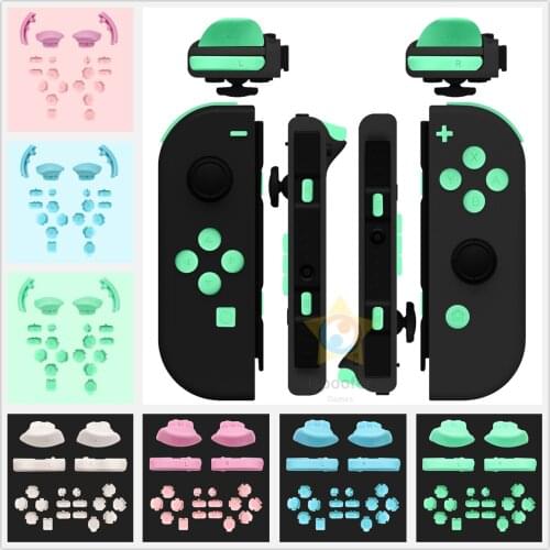 Colorful SR SL Buttons Trigger Key Button for NS Nintendo Switch JoyCons ABXY Controller Replacement Buttons ZL ZR L R Dropshipp