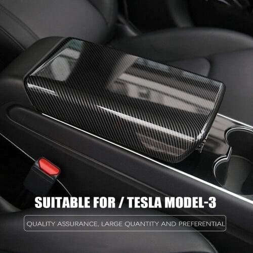For Tesla Model 3 Center Console Cover Armrest Protector Central control Armrest Pad Car Interior refitted accessories