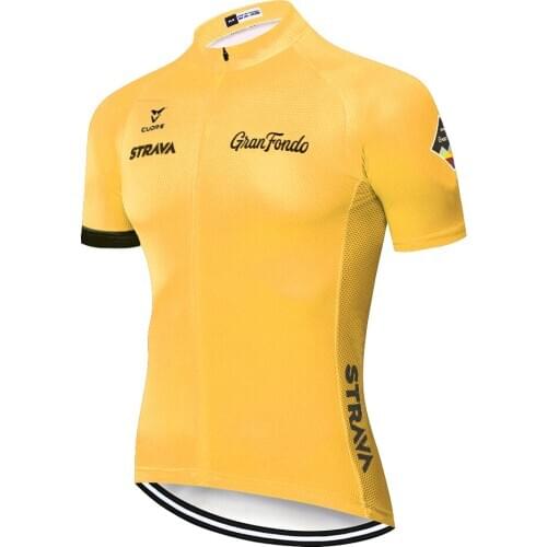 2020 STRAVA cycling jersey Mountain bike shirt quick dry short sleeve maglia ciclismo mens breathable maillot mtb hombre