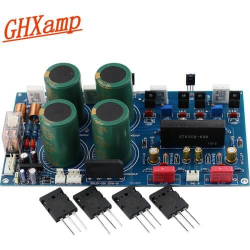 GHXAMP STK350-030 Tube Amplifier Audio Board Thick film Stereo 150W+150W 4OHM Amplifier Class A 1943/5200 For 4-15Inch Speaker