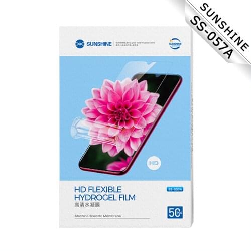 Hydraulic Film SUNSHINE SS-057A For Phone Front Rear Film Watch AirPods Camera HD High Transparency For SS-890C / Pro / Pro MAX