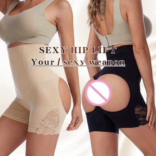 Sexy Women High Waist Trainer Slim Body Butt Lifter Push Up Hip Enhancer Shapewear Control Panties Corrective Underwear Shaper