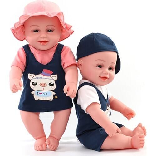 50cm Black Reborn Doll Swim Bath Play Baby Dolls Full Silicone Waterproof Body Toy Soft Bebe Dolls With Dress Toy For Girl Gifts