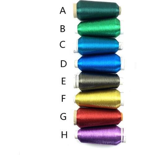 Metallic Thread 1pcs/pack 2000m 300D Repair Rod Guide Component DIY Rod Building