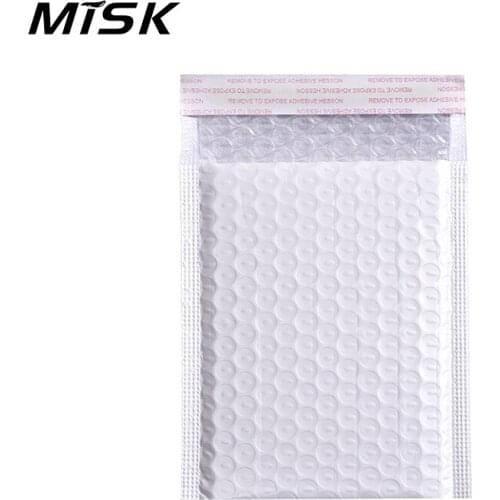 MISK 50pcs Package For Bicycle Accessory Bike Parts Bubble Envelope Foam Foil Shipping Mailing Bag Bubble Mailer Envelopes