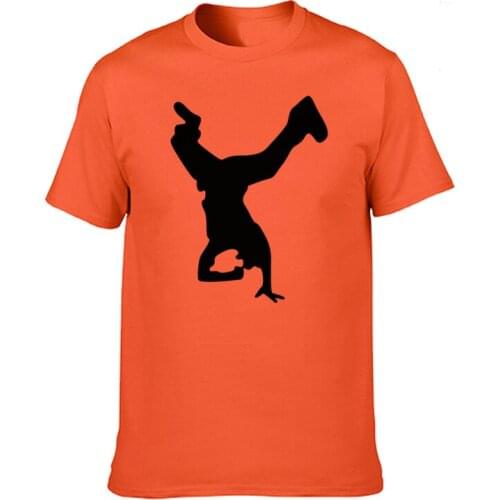 Breakdance Vintage Rave Music Dance Funny T Shirts Men Summer Cotton Harajuku Short Sleeve Vintage Creative Dancer T-shirt Tops