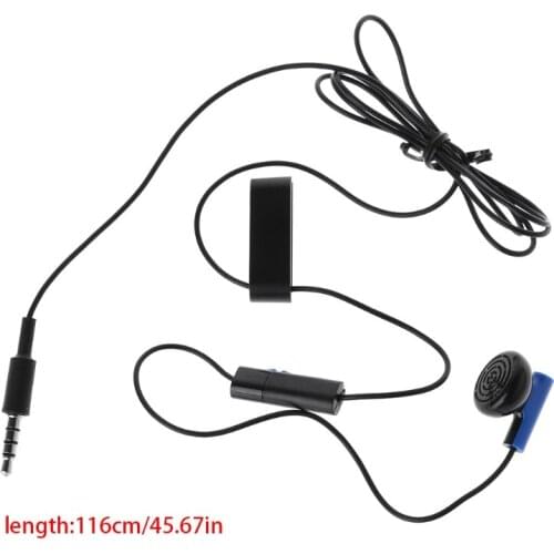 2021 New Gamepad Headset With Microphone Earpiece For PS4 Controller Earphones Earbuds