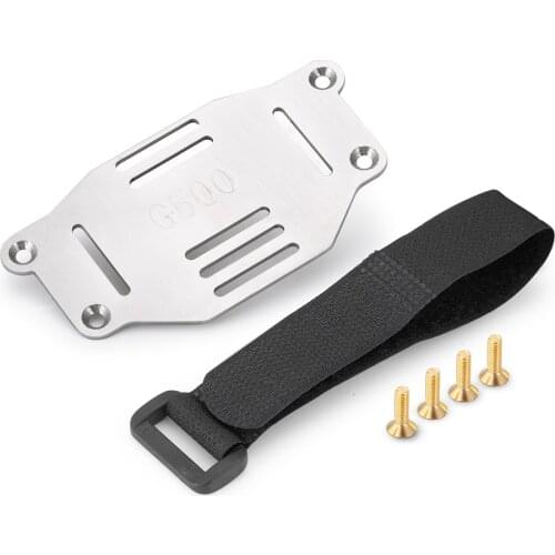 NEW 2021 Front Metal Plate Battery Device Expansion For 1/10 RC Crawler Car Traxxas TRX4 4X4 G500 TRX6 6X6 G63 OP Part