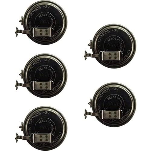 5PCS Original CR2050B TPMS Car Tire Pressure Detector Battery 3V High Temperature Resistant Lithium Battery for Panasonic