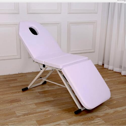 2021Folding massage table Massage couch Folding-bed Table Bed Spa Tattoo Couch Beauty Salon 4 section Massage Table