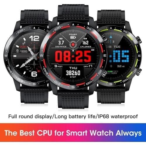 Unique L12 Smart Watch Men Full Touch Smartwatch Fitness Tracker Blood Pressure Fitness Tracker Smart Clock Women Smartwatch