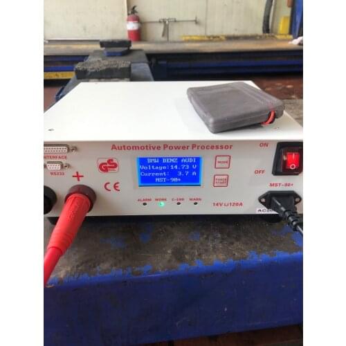 MST-90+ Universal Car Battery Voltage Regulator & Charger for Bmw Ecu Coding Power Stabilizer