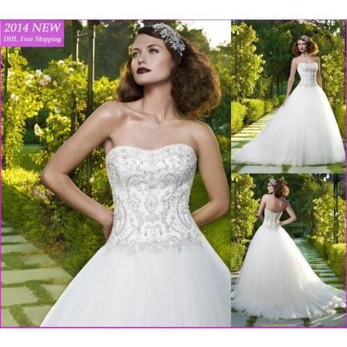 Egante vestido de baile querida Neck Corset com Beading vestidos de casamento vestido de noiva 2019 Custom-made UV wedding dress