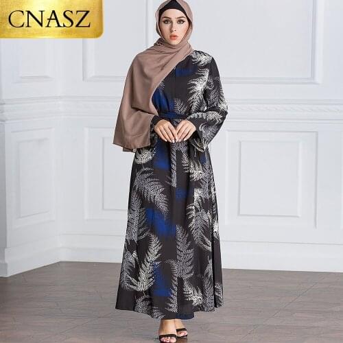 Arabic Women Islamic Muslim Elegant Evening Dress Chiffon Abaya Maxi Dresses Dubai