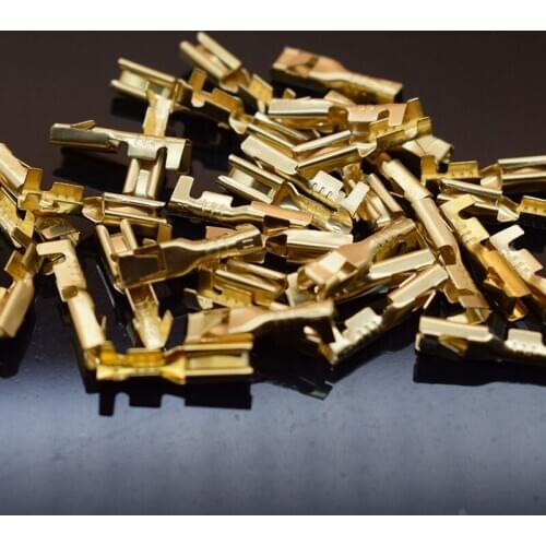 100PCS 2.8mm Crimping Terminal Female Spade Connector