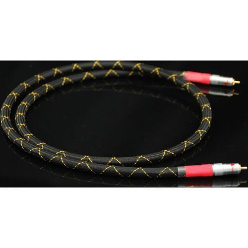 3 meter/ pair Ortofon 8N OFC copper digital Audio Cable with Gold plated Nakamichi connection plugs