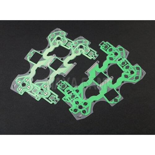 500pcs/lot for playstation 4 controller green Conductive Film for PS4 Keypad Flex Cable PCB Circuit Ribbon Film