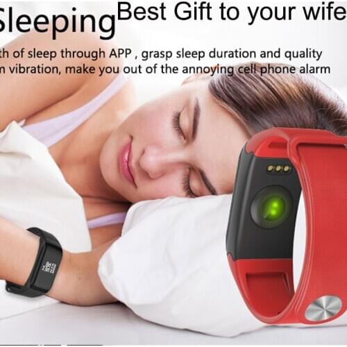 Promotion sports fitness smart bracelet waterproof wristband heart rate calories pedometer bracelet best gift to girlfriend wife