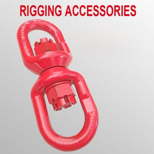 5 Tons 8 Shape Rigging Accessories Lifting Universal Rotating Ring Connecting Rings Lifting Tool Accessories