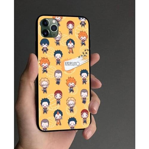 Karasuno High Haikyuu Phone case cover shell For iPhone SE 6s 7 8 Plus X XR XS 11 Pro Max Samsung S Note 8 9 10 20 Plus ultra
