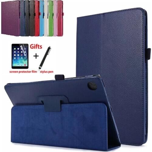 PU Leather Stand Flip Cover for Lenovo Tab M10 TB-X605F/ TB-X505F 10.1 inch Smart Funda for M10 FHD Plus 10.3'' Skin Stand case