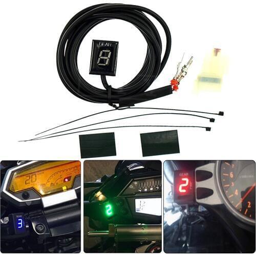 Motorcycle LCD Electronics 1-6 Level Gear Indicator Digital Gear Meter For Honda CBR300R 2015-18 CBR500R 2013-18 CBR 300R 500R