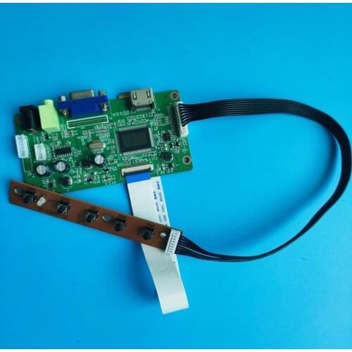 For B140HTN01.5 40Pin 1920×1080 LCD EDP Controller board DRIVER monitor KIT VGA 14" DIY SCREEN display